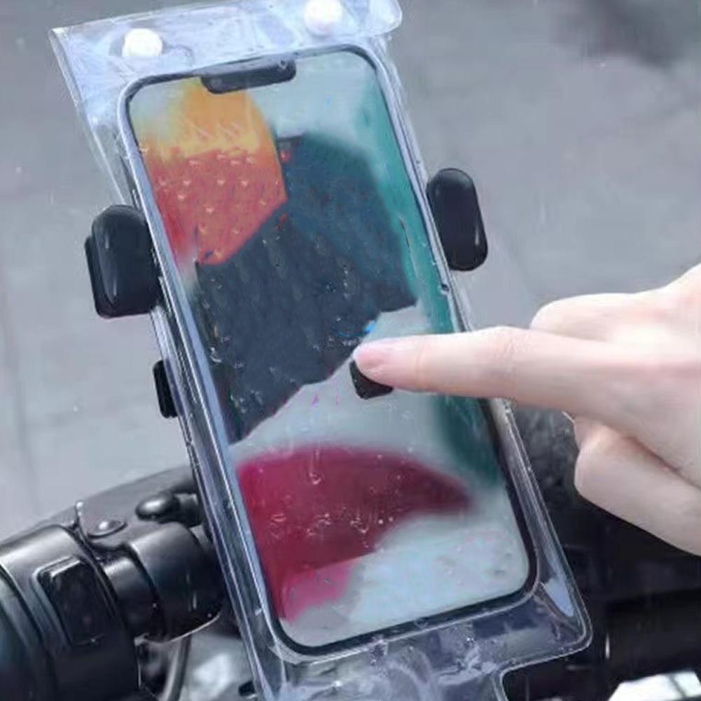 Cycling Commute Bag - Motorcycle Bicycle Waterproof Phone Bag TPU