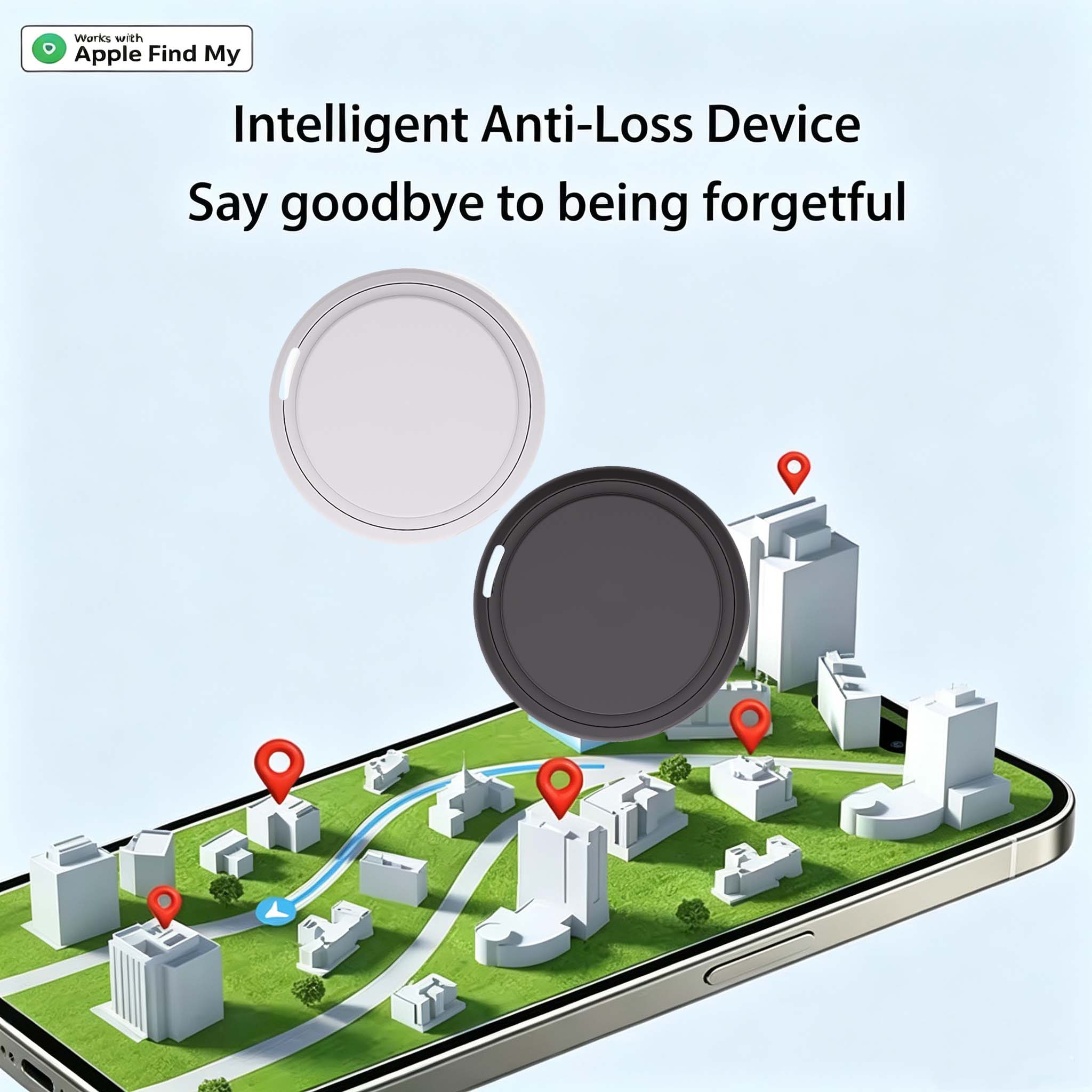 E-ACE Air Tag Mini GPS Tracker - Cycling Commute Bag recension och pris
