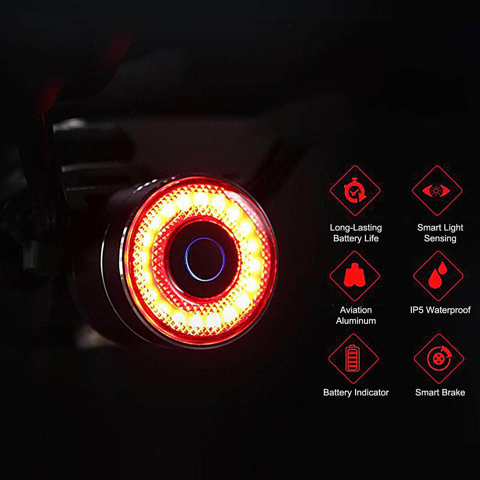 Bicycle Brake Light Smart Bike - Cycling To Commute recension och pris