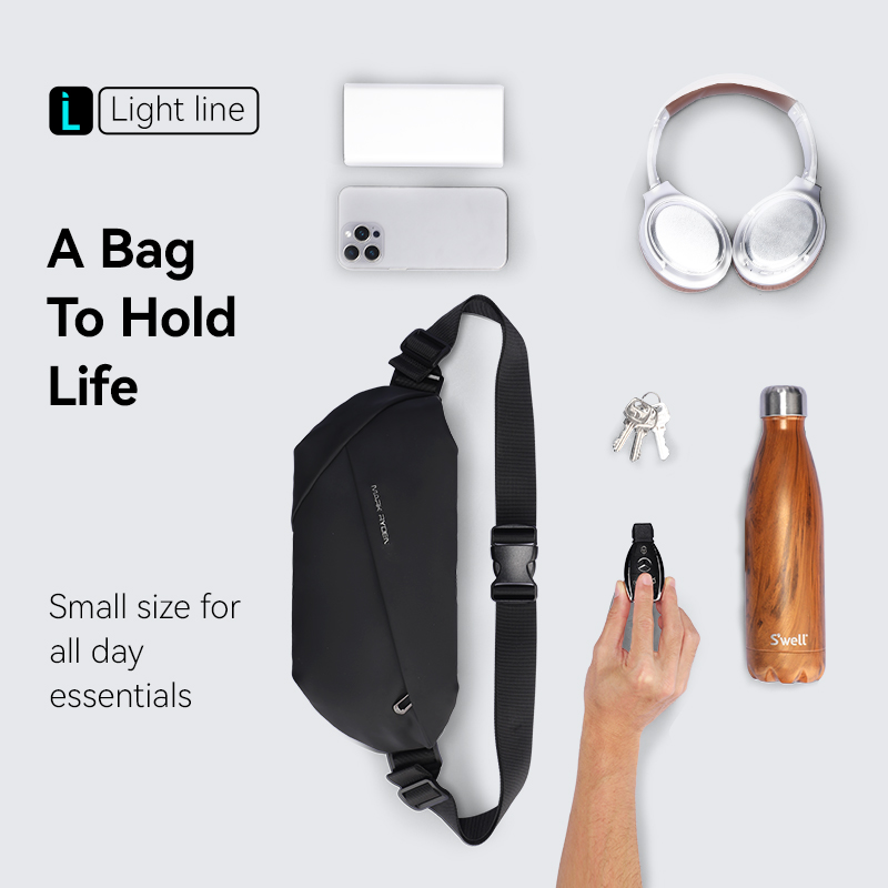 MARK RYDEN Men Crossbody Sling - Cycling Commute Bag recension och pris