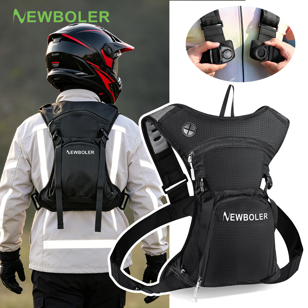NEWBOLER 8L Motorcycle Cycling - Cycling Commute Backpack recension och pris