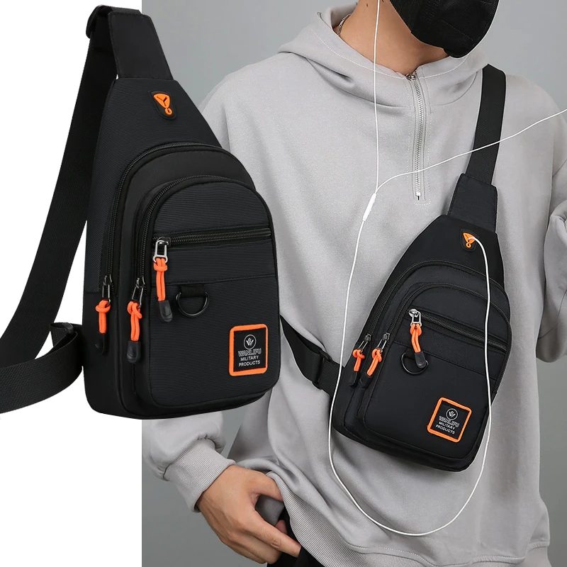 NEW Men's Chest Bag Men's Leis - Cycling Commute Bag recension och pris
