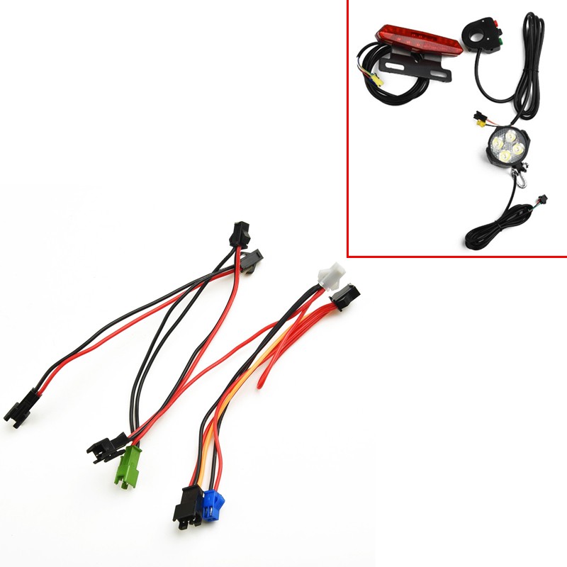 24-60V Electric Bike Light Con - Bike Light Front Rear recension och pris