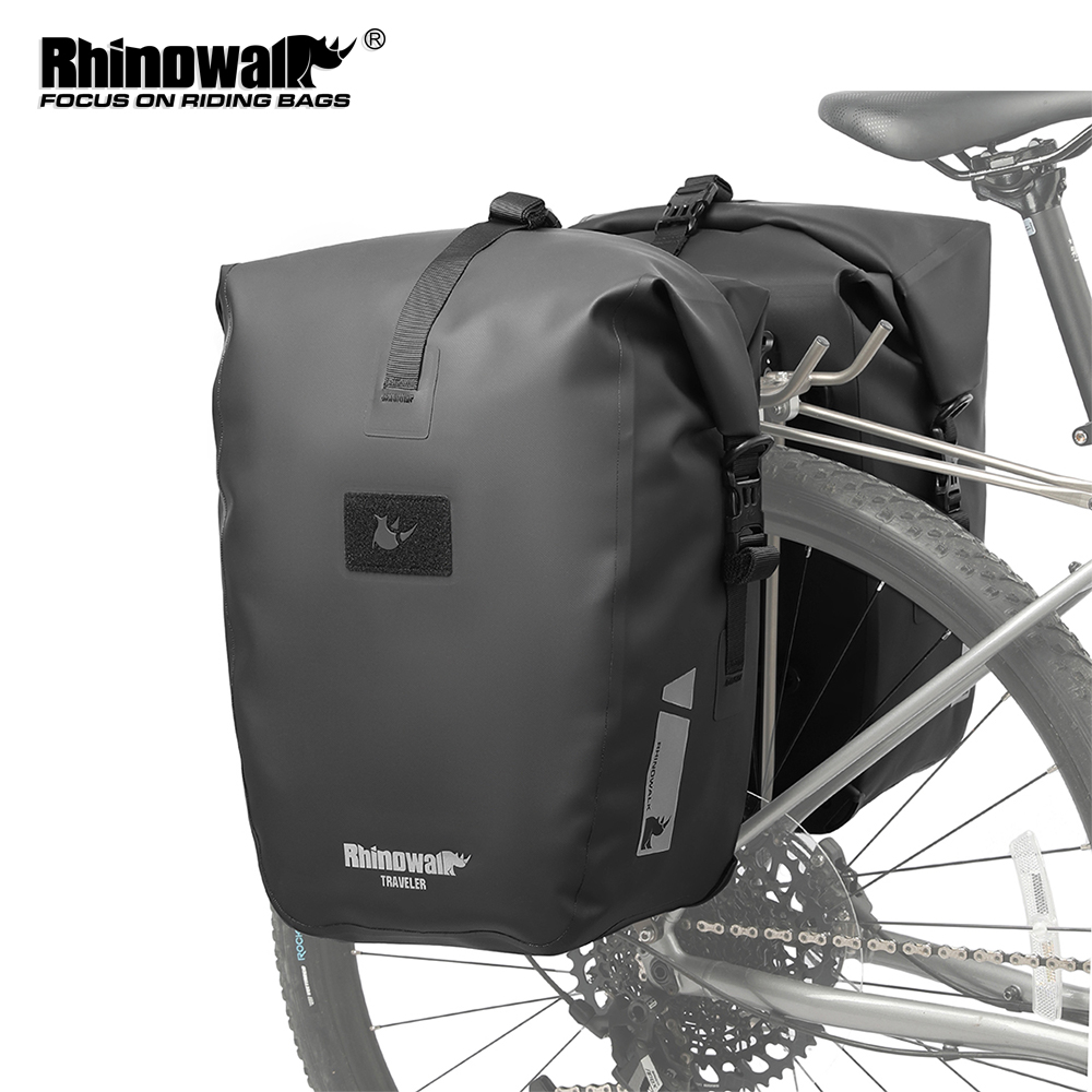 Rhinowalk Bicycle Pannier Bag  - Cycling Commute Bag recension och pris