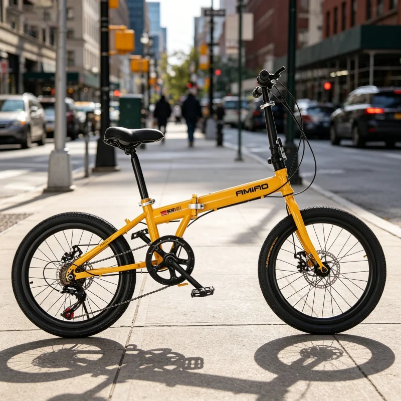 20 Inch Yellow Spoke Wheel Fol - Commuting With Bike recension och pris