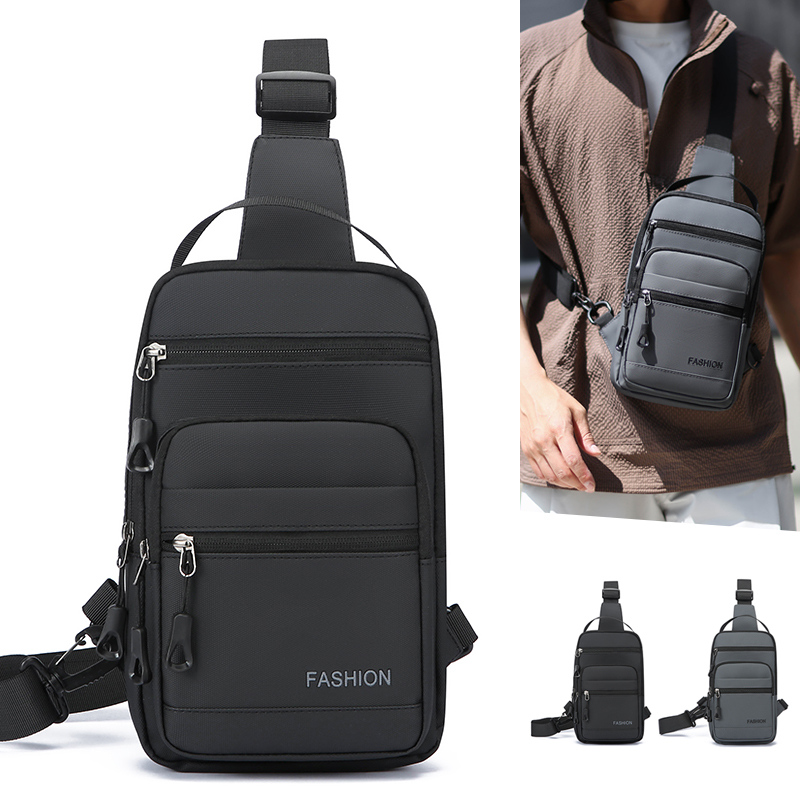 Chest Bag for Men Water Repell - Cycling Commute Bag recension och pris