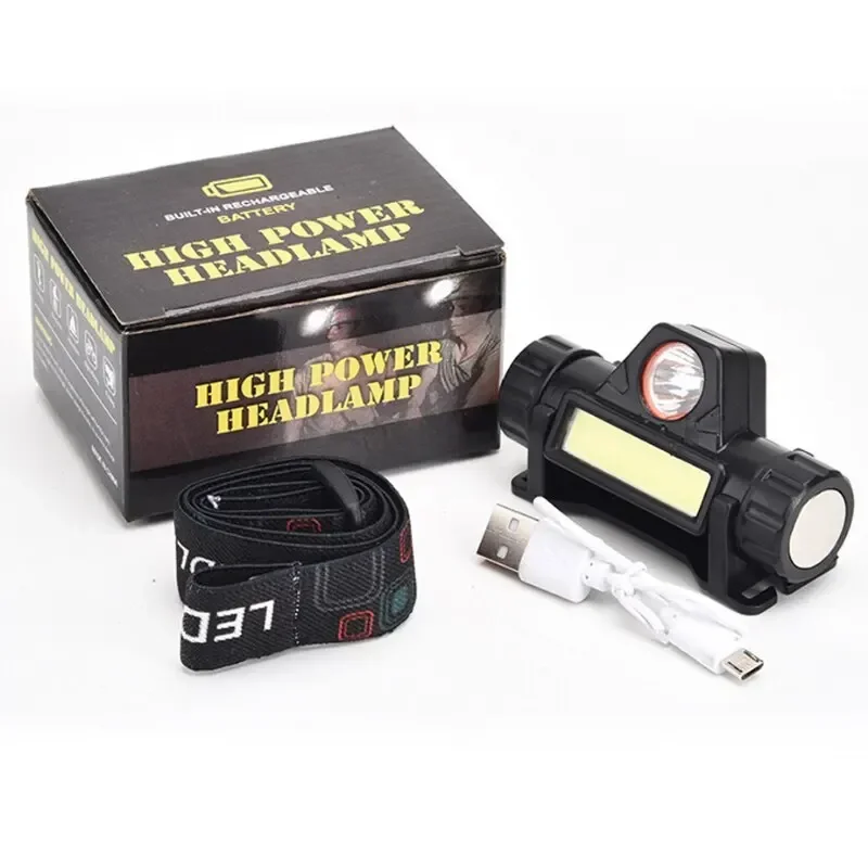 Powerful Head Light LED Rechar - Cycling To Work recension och pris