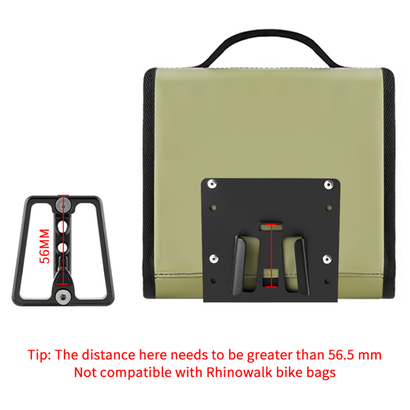 MUQZI Folding Bike Front Bag C - Cycling Commute Bag recension och pris