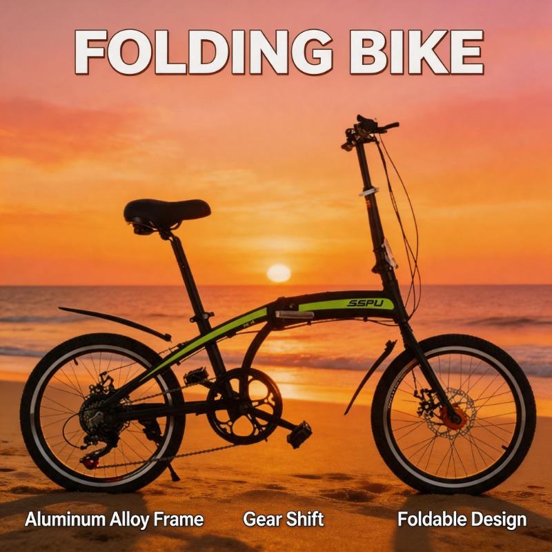 Folding Bike Ultralight Design - Commuting With Bike recension och pris